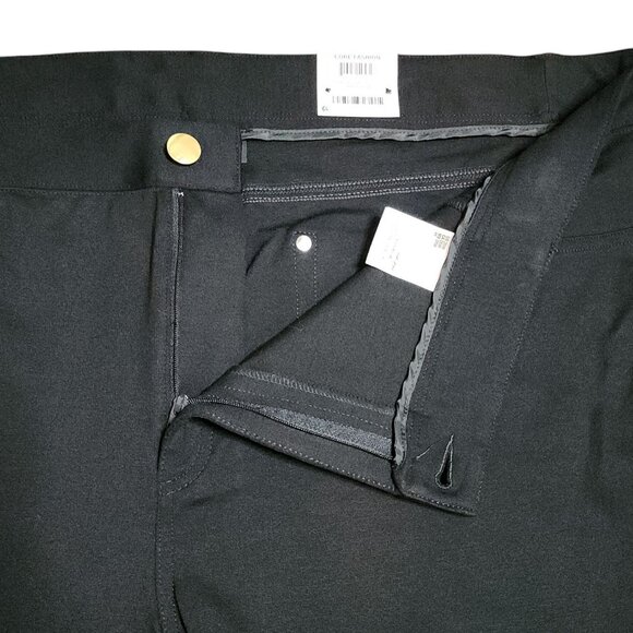 INC International Concepts Pants Womens Plus Size 26W Black Mid Rise Skinny - Picture 2 of 7